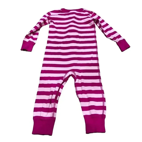 Hanna Andersson & Burt's Bees Baby 3pc Toddler Pajama Set 2T Multicolor - Picture 4 of 16